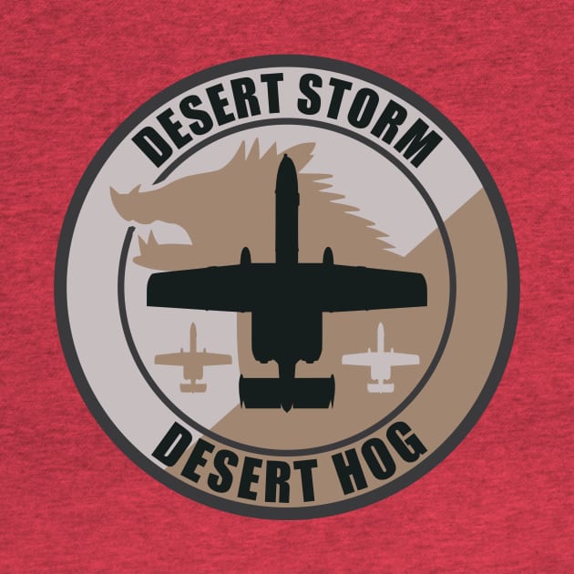 A-10 Warthog Desert Storm Patch by Tailgunnerstudios